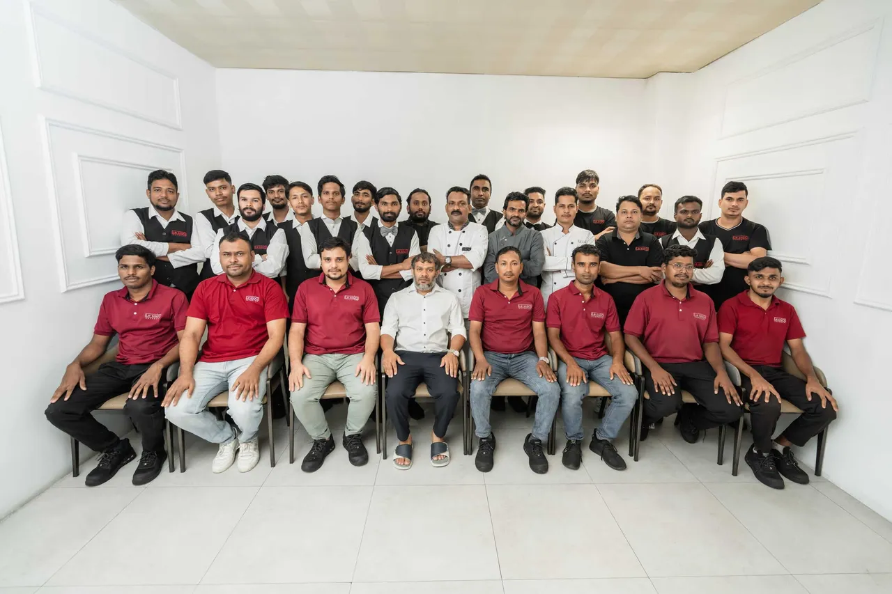 The Le Souq Catering team: chefs, service staff and leadership